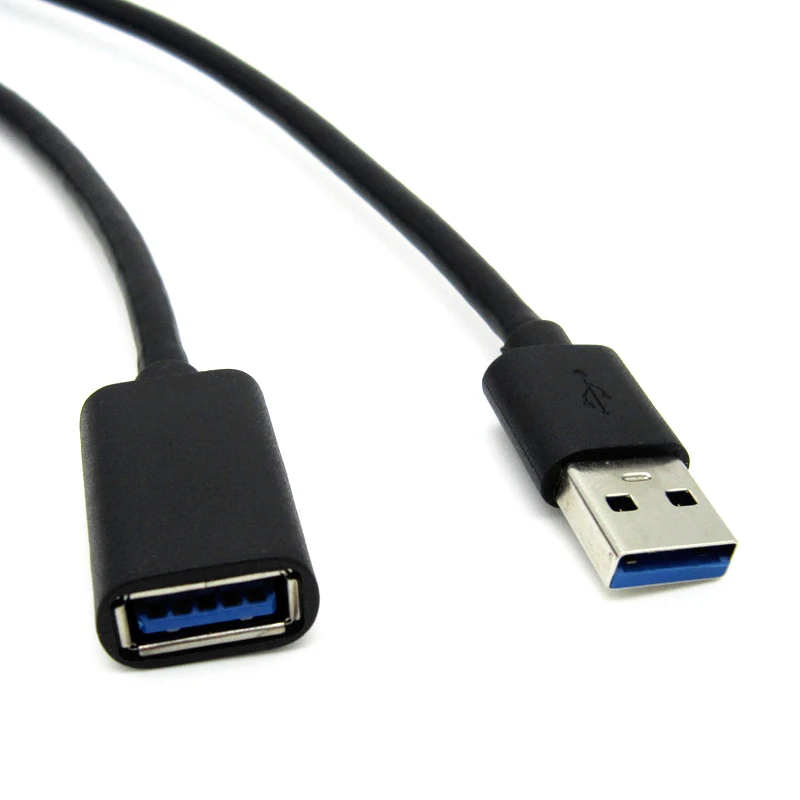 USB 3,0, Супер Скоростной удлинитель для мужчин и женщин, провод-удлинитель, 1 м, 1,5 м, шнур для компьютера, ноутбука, ПК, ноутбука, жесткого диска, камеры