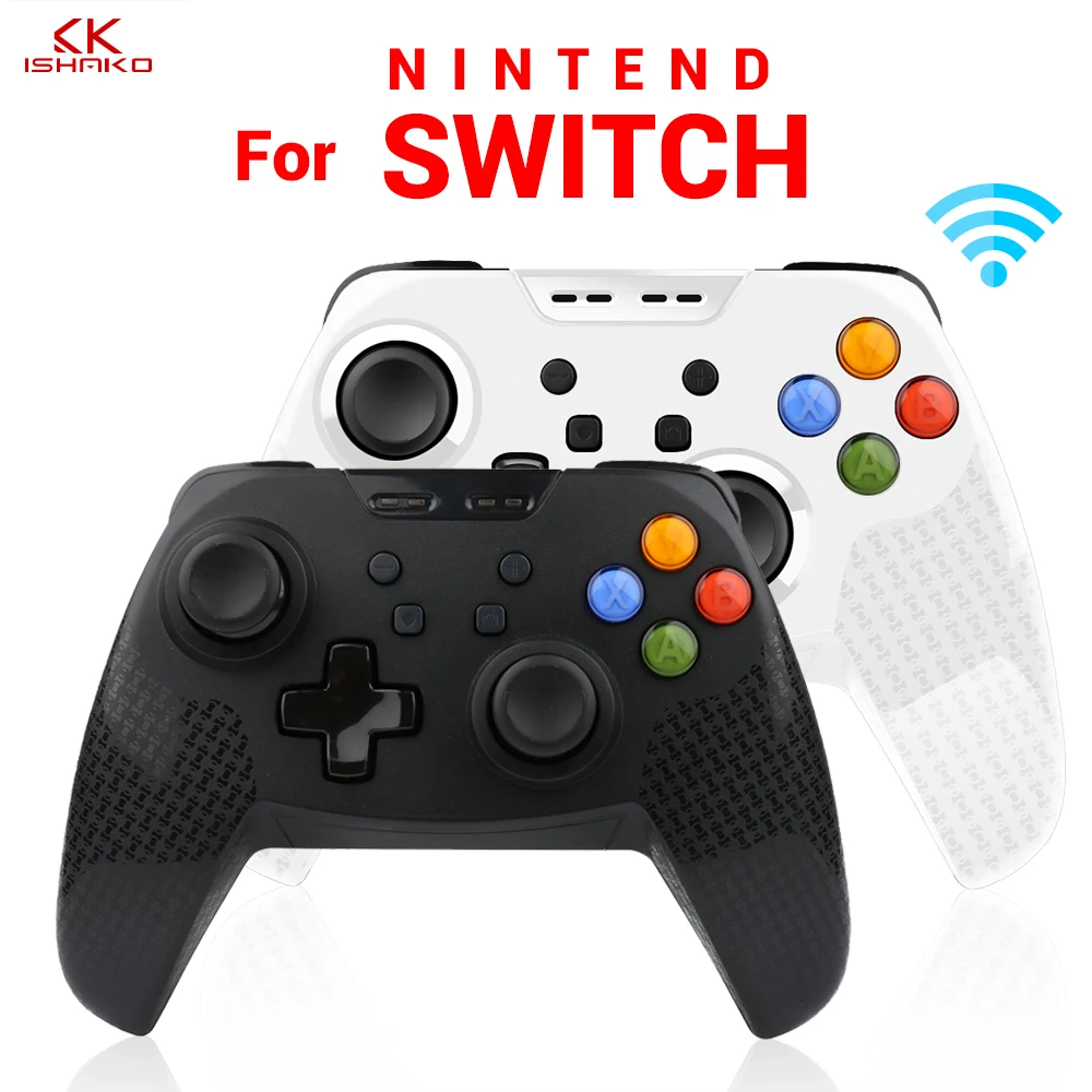 

K ISHAKO Bluetooth Gamepad Wireless Pro Game pad Joystick Remote Controller for Nintend Switch Console Gamepads 1pcs or 2pcs