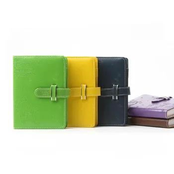 

Karea Diary Leather Notebook School Cute Weekly Planners A6 148 sheets Paper Thick Notepad Stationary products Supplies Gift