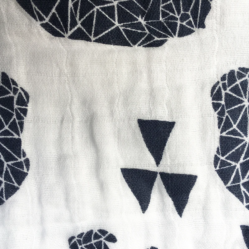 2 Layer 100% Cotton Muslin Baby Blanket For Newborn Swaddling Bedding Blankets Swaddle Wrap