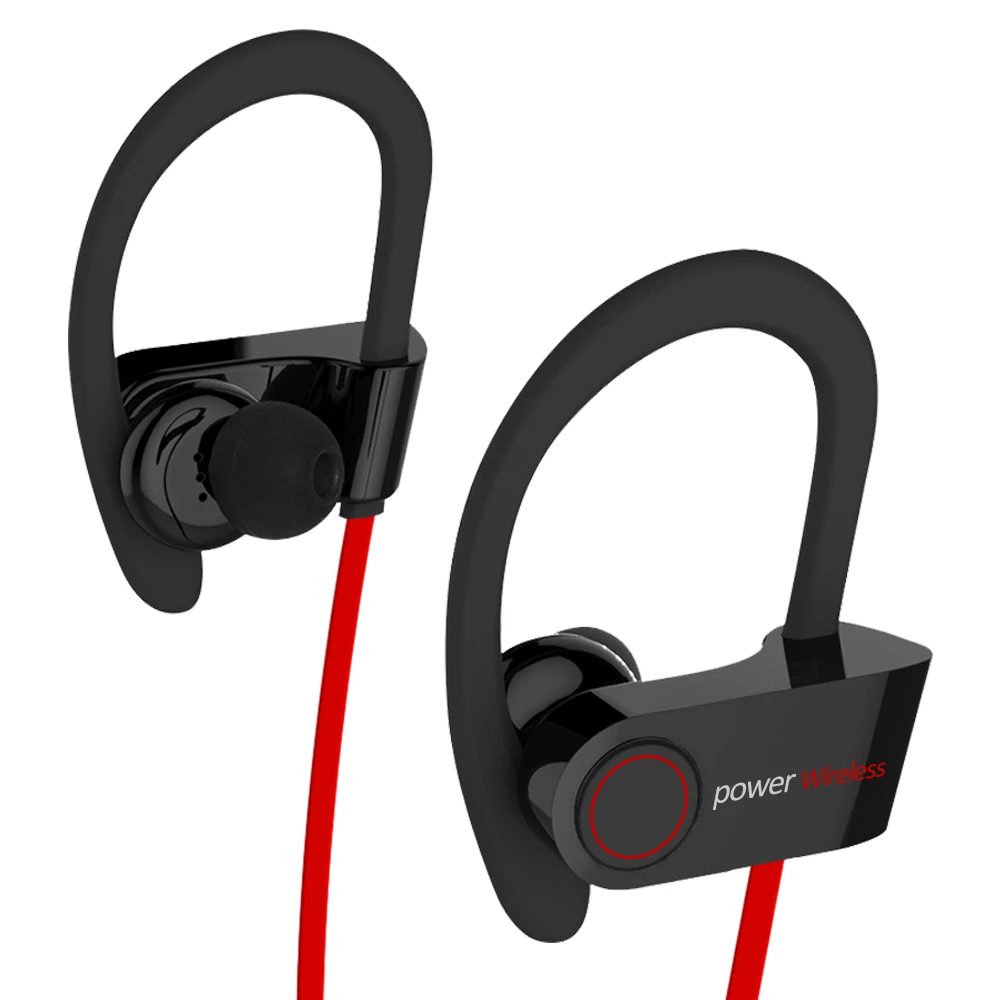 

Wireless Sports Earphones Bluetooth 4.2 Headphones HD Stereo Sweatproof Earbuds for Gym Running Noise Cancelling Headset