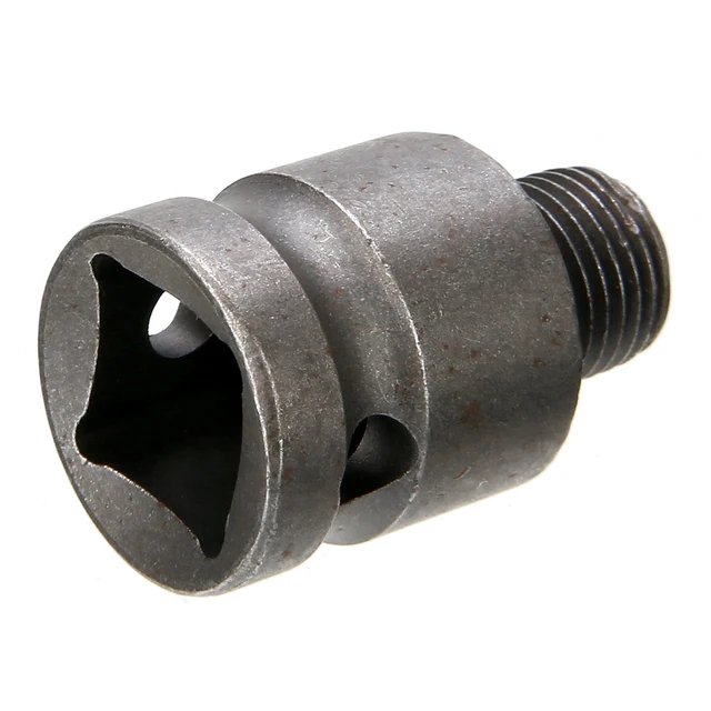 1Pc High Hardness Drill Chuck Adapter 33X24mm Grey 1/2'' Drill Chuck