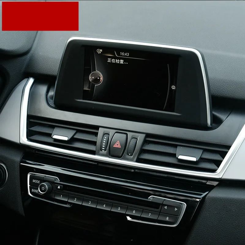 Хромированная ABS центральная консоль фреза для BMW 2 серии Active Tourer 218i 220i