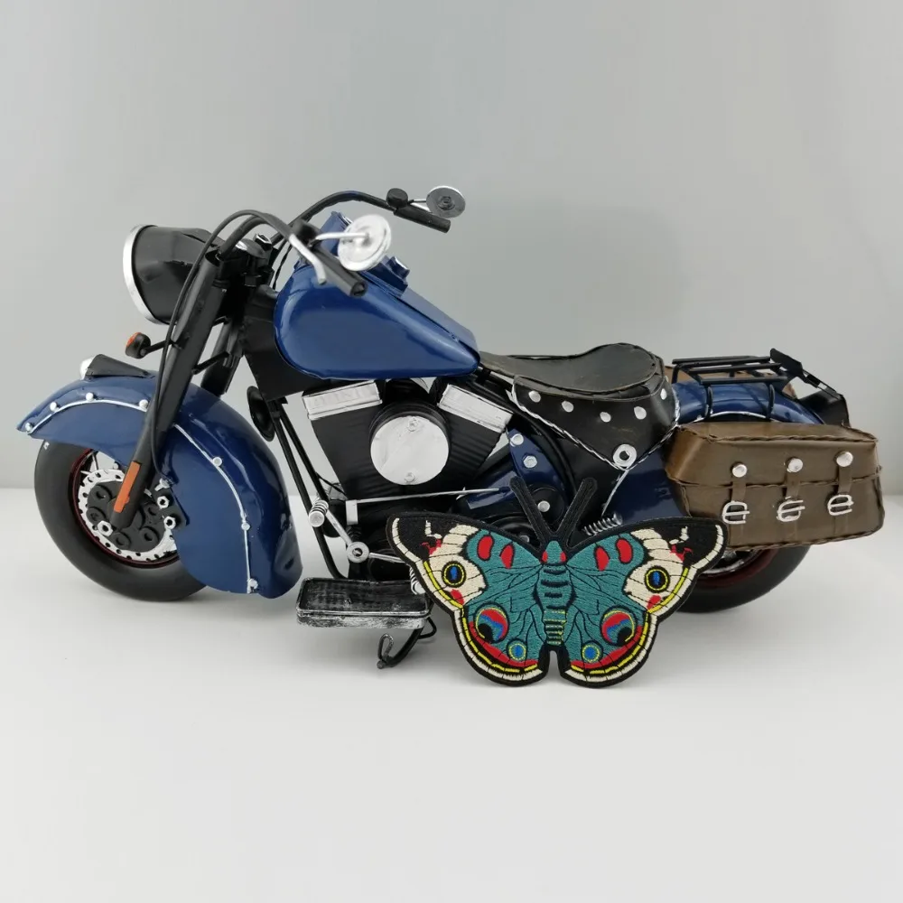 Butterflies Cartoons Beautiful Patches Embroidered Iron-On Logo Custom Embroidery Patch DIY Eco-Friendly Rider Mini for child (3)