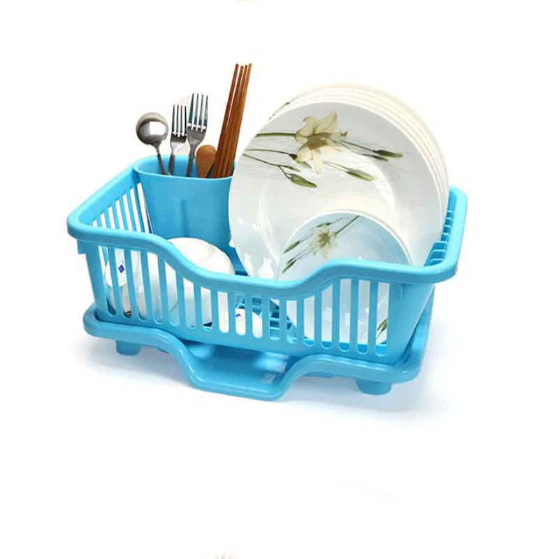 Кухонные стеллажи для хранения, подставка-сушилка для посуды, держатель для мытья, корзина, органайзер, поднос, держатели для домашней организации