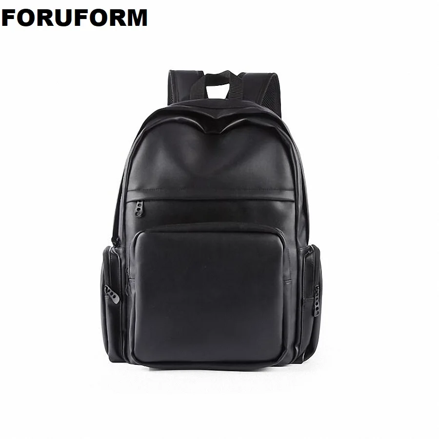 

Fashion Men Backpack Men's Backpacks for Teenager Luxury Designer PU Leather Backpacks Male High Quality Travel Backpack LI-2491