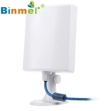 Красивый подарок высоким коэффициентом усиления Long Distance открытый Водонепроницаемый СМКК 150 м USB Беспроводной WiFi адаптер цена dec18