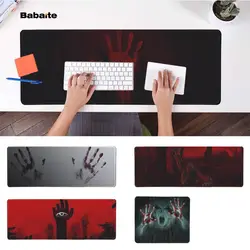 Babaite обычай кожи призрак крови офисные мыши Компьютерные Gamer силиконовый коврик для мыши Бесплатная доставка Большой Мышь Pad Клавиатуры Мат