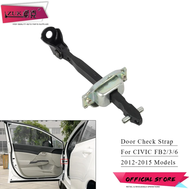ZUK Car Door Checker Door Check Strap Stay Stopper For HONDA CIVIC 2012