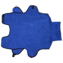 Мягкое сушильное банное полотенце для домашних животных, полотенце для домашних животных с котенком, тончайшее волокно, голубой банный халат для животных, мягкое супер впитывающее роскошное сушильное полотенце