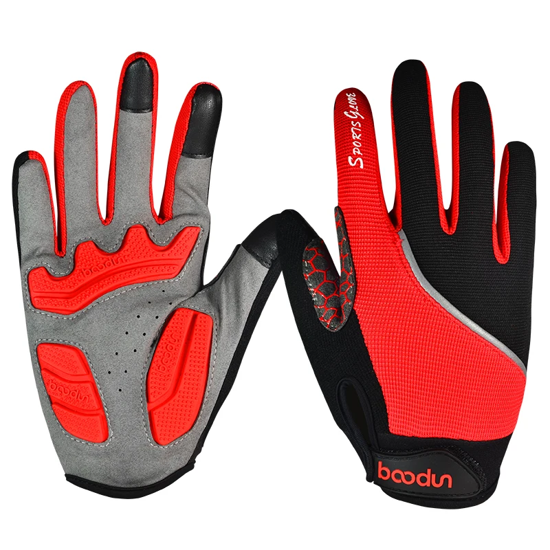 Full Finger Road MTB Bicycle Mountain Bike Cycling Gloves Breathable