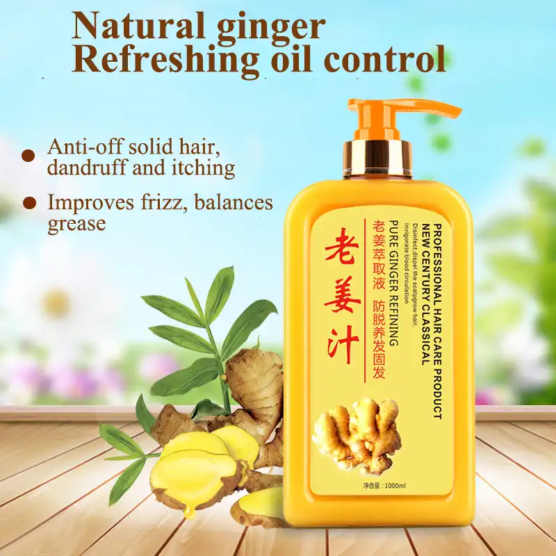 Genuine Ginger Shampoo And Conditioner With Ginger Juice Hair Care