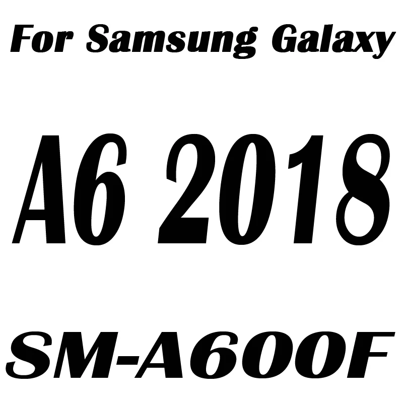 С уровнем твердости 9H закаленное Стекло для samsung Galaxy A7 A6 A8 плюс J4 Core J6 плюс A750F J600F A600F A530F пленка Экран протектор - Цвет: A6