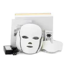 7 Color Facial Beauty Therapy LED Light Mask for Face and Neck Whitening
