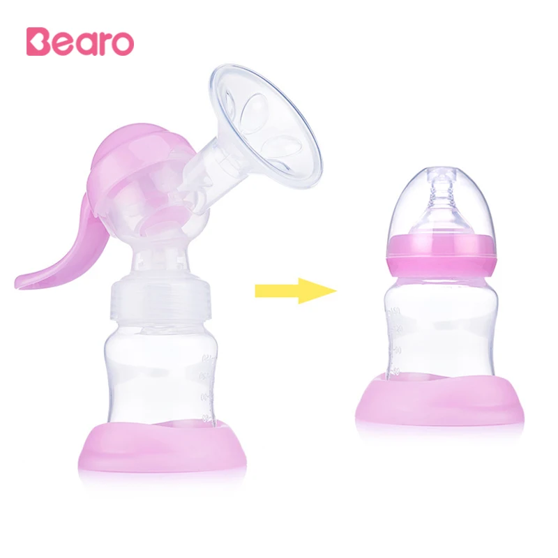 BEARO Manual Breast Pump Powerful Nipple Suction Baby Feeding Breast Milk BPA Free PP Material with Original Box BEARO Manual Breast Pump Powerful Nipple Suction Baby Feeding Breast Milk BPA Free PP Material with Original Box