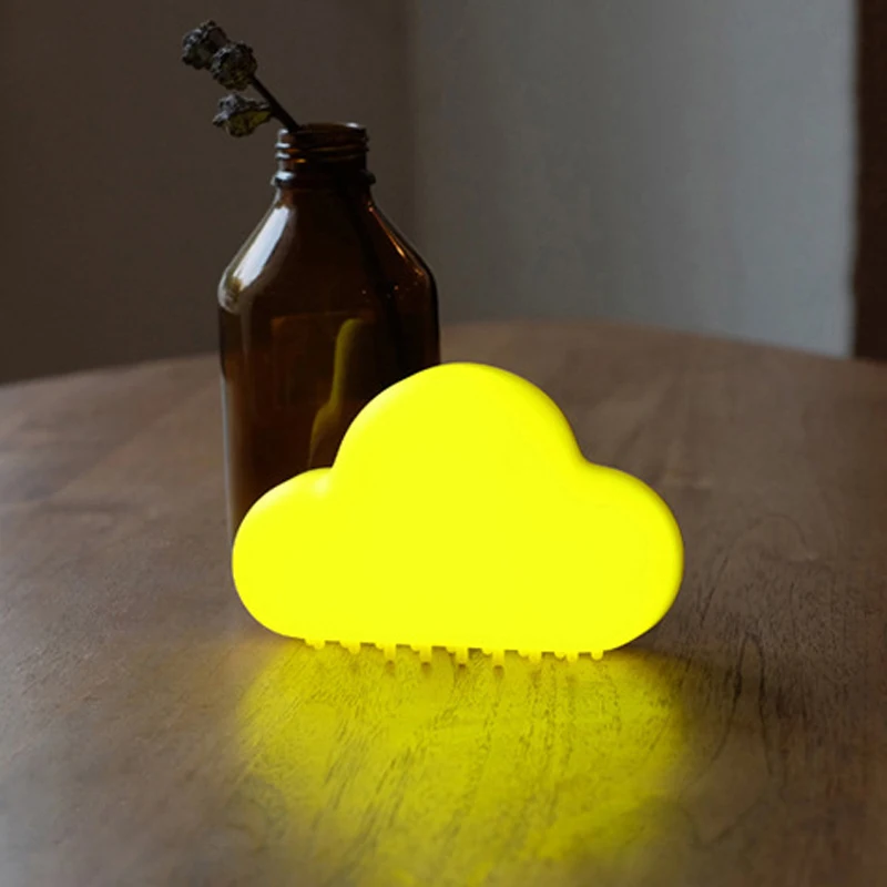 Облако ночник беспроводной настенные светодио дный Светильники LED USB голос/Touch