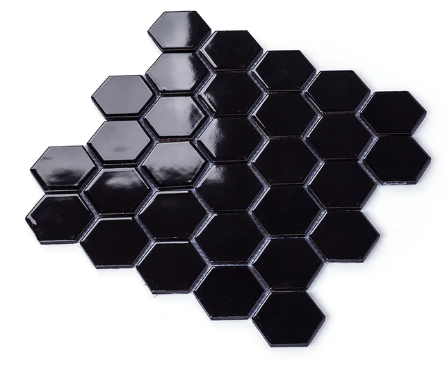 glossy black porcelain mosaic tileshexagon ceramic stickerbathroon wallkitchen backsplash wall - Floor And Decor Backsplash glossy black porcelain mosaic tileshexagon ceramic stickerbathroon wallkitchen backsplash wall - Floor And Decor Backsplash