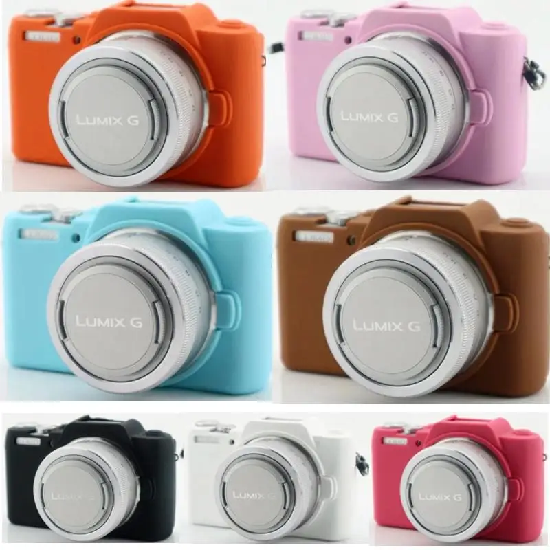 

Soft Silicone Bag Camera Protective Body Cover Case for Panasonic GF8 GF7 GF9 Protective Rubber Camera bag
