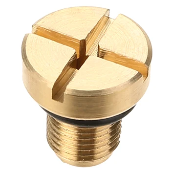 

For BMW 1pc Brass Coolant Expansion Tank Bleeder Screw Includes Rubber O-ring 17111712788 Support E36 E39 E46 Z3 Z4 X3