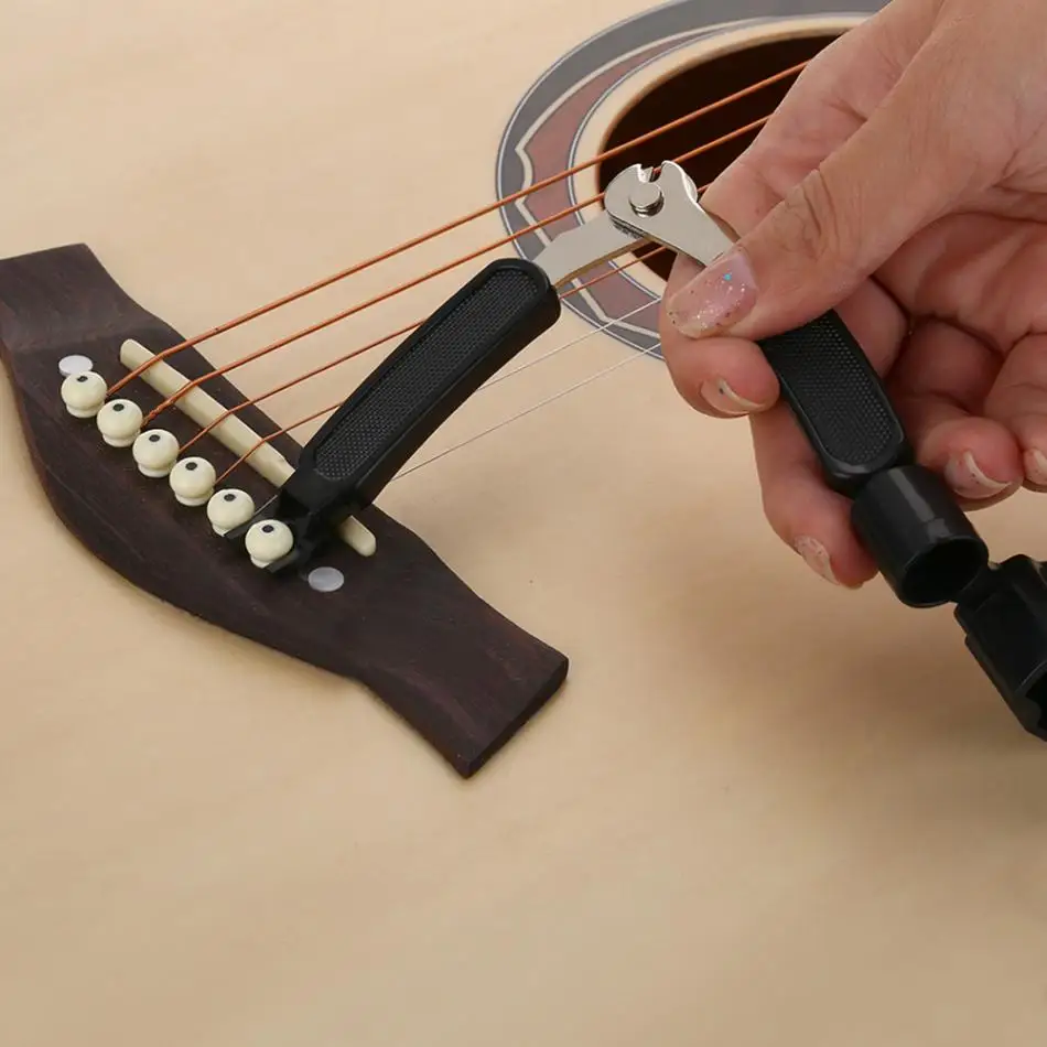 3 in1/Set Multi function Guitar String Winder Cutter Bridge Pin Puller