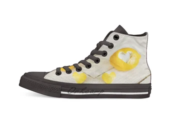 

Lemon Love Casual High Top Canvas shoes sneakers For Drop shipping