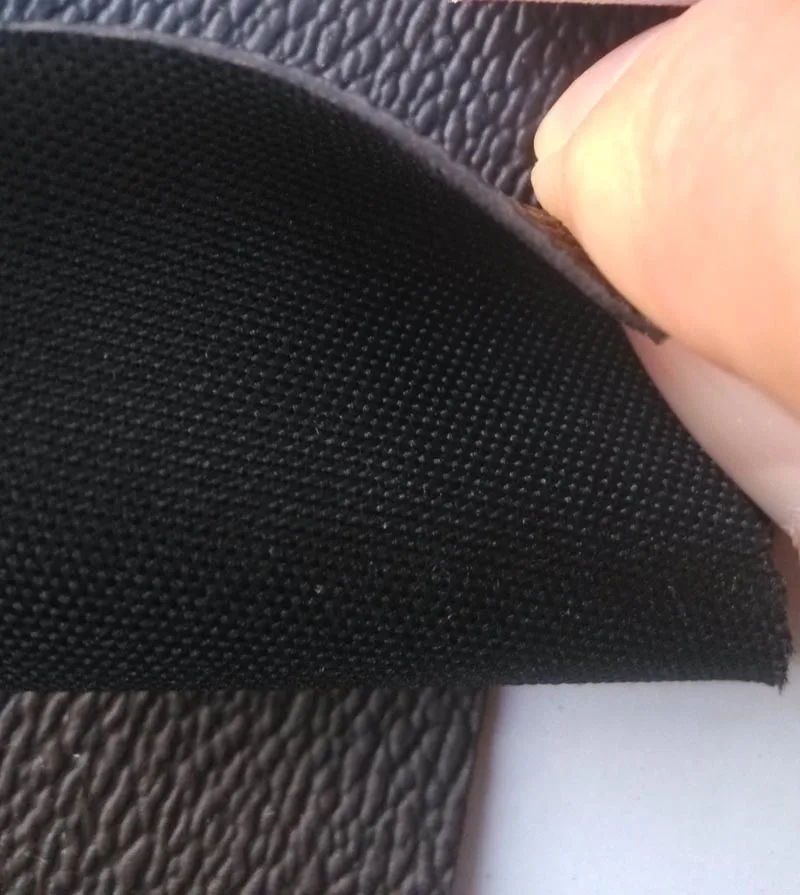 국제 브랜드 기본 합성 PVC 인쇄 가죽 원료 없음