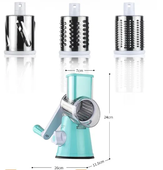 food cutter roller type cheese planer manual vegetable cutter kitchen  tool Stainless steel hand-operated Grinding roller (2)