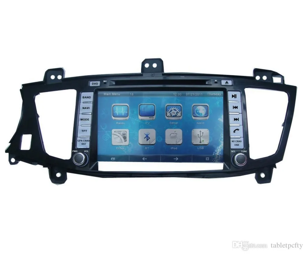8 &quotавтомобильный DVD плеер с GPS (opt) аудио Радио стерео BT/TV Canbus Автомобильный