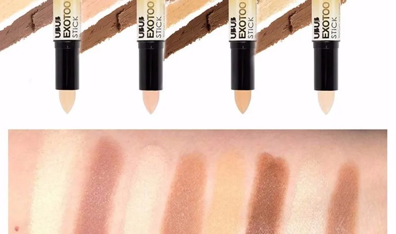 UBUB Concealer Stick Double-ended 2 in1 Create Face Makeup Smooth Concealer Palette Proofreader For Face Konsiller Highlighter (11)
