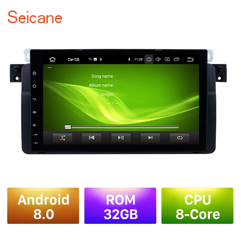 Seicane Android 8 0 8 core ROM 32GB Car font b GPS b font Navi Radio