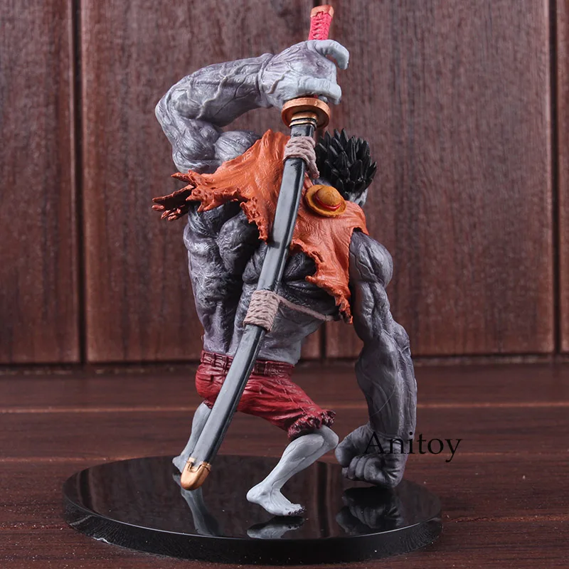 Аниме одна деталь фигурка скульптуры большой объем. 3 Banpresto фигура Колизей кошмар Луффи статуя ПВХ Коллекционная модель игрушки