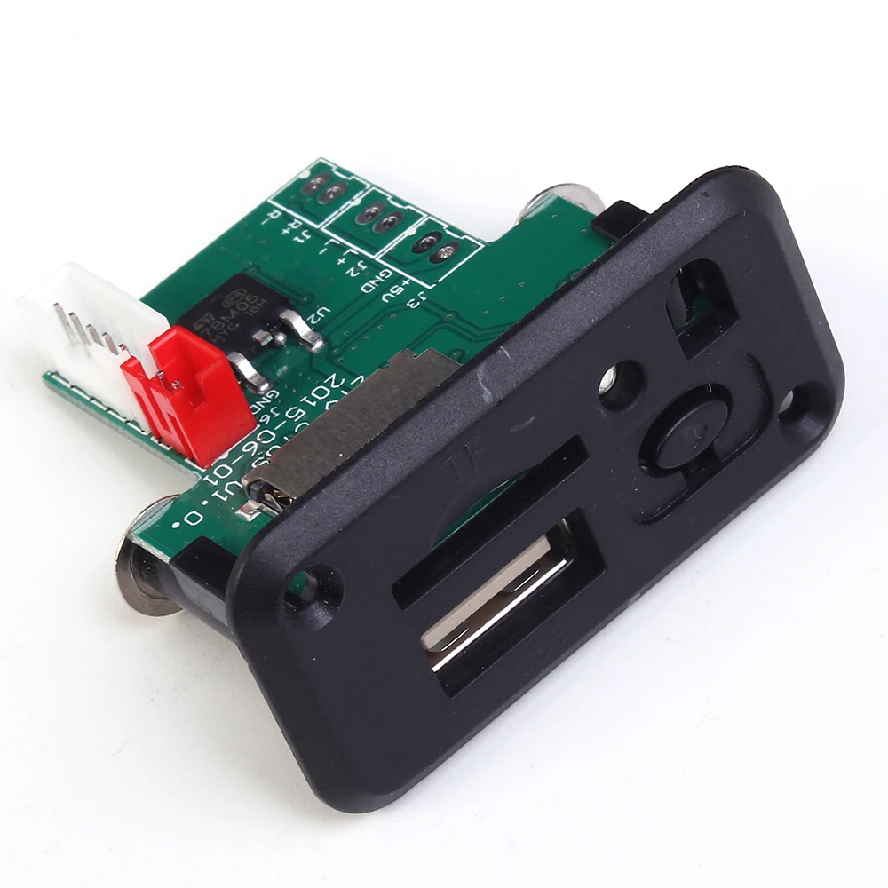 MP3 карта памяти U Disk TF USB FM SD декодер 3 7 5 в 12 В мини аудио декодирование плата