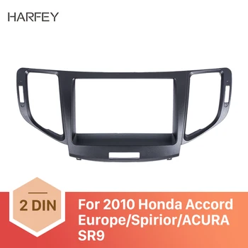 

Harfey 2Din Radio Fascia Panel kit for Honda Accord Europe/Spirior/ACURA SR9 2010 Trim Install Frame Dash Kit Car Stereo Frame