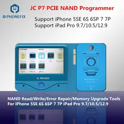 PHONEFIX JC Pro1000S JC P7 PCIE NAND Программист SN правом записи чтения ремонт инструмент для iPhone 7 P 6 S 6SP iPad pro Обновление памяти