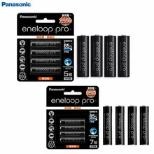 8X Panasonic pro Высокая емкость AA 2550mAh+ 8X Panasonic pro Высокая емкость AAA 1,2 V 950mAh