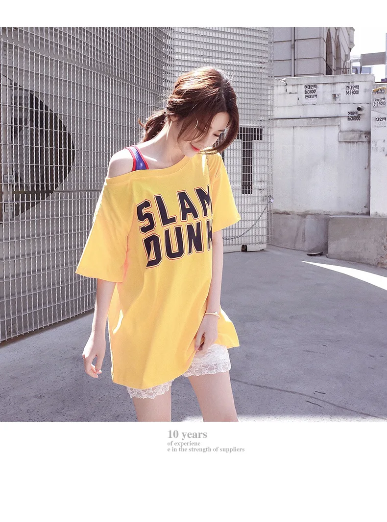  Letter Printed T-shirts (7)