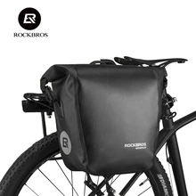 ROCKBROS 10L Waterproof Bicycle Bag Rear Rack Bike Luggage Bag Bike Accessories Storage Pannier Cycling Back Seat Trunk Bag