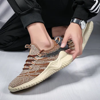

Hot Sale Men Sneakers Breathable Air Mesh Outdoor Sport Shoes New Spring Autumn Cushion Training Running Shoes Zapatos De Hombre
