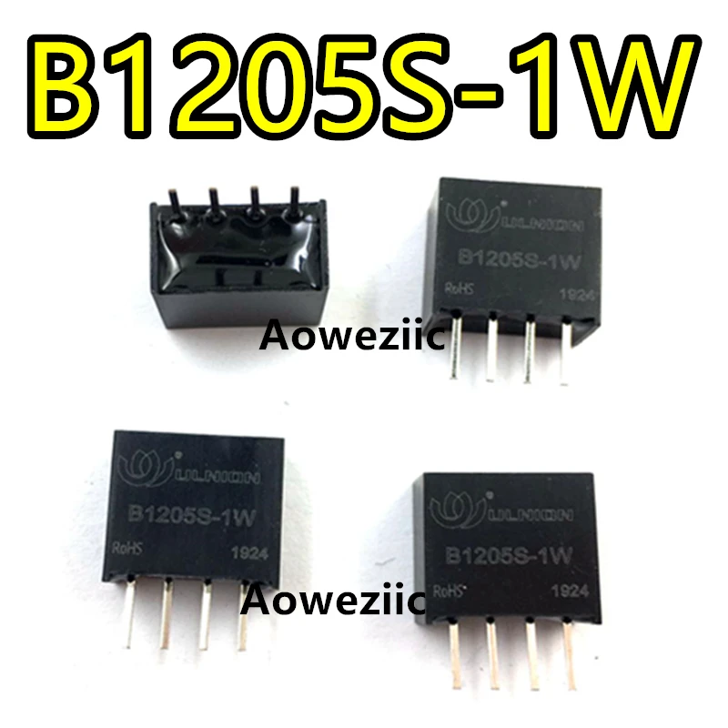 

2PCS B1205S-1W B1205S B1205 1W DIP-4 12V to 5V DC-DC Isolated power module