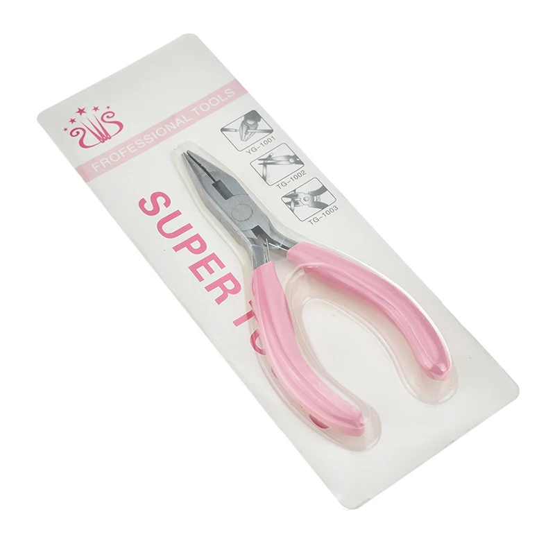 KOKNIT-Pink-Mini-Flat-Nose-Pliers-DIY-and-Jewellery-Making-Ergonomic-Handle