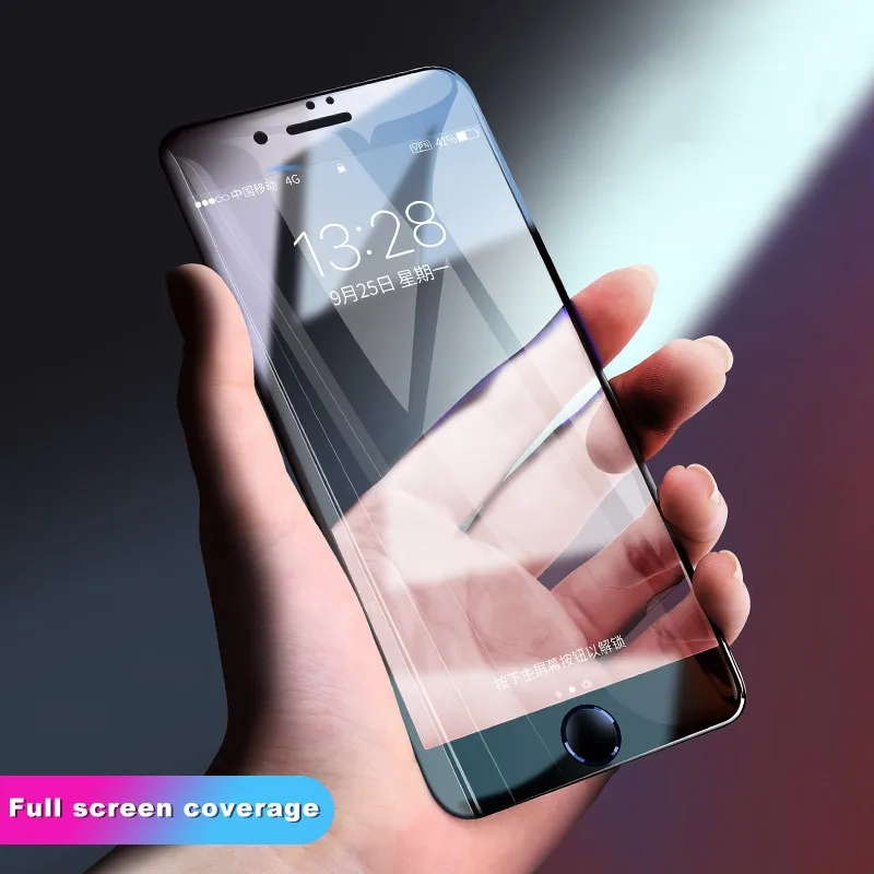 Закаленное 3d стекло с полным покрытием для iPhone 12 mini 11 Pro XS XR X MAX SE 2020 8 7 6 6S Plus