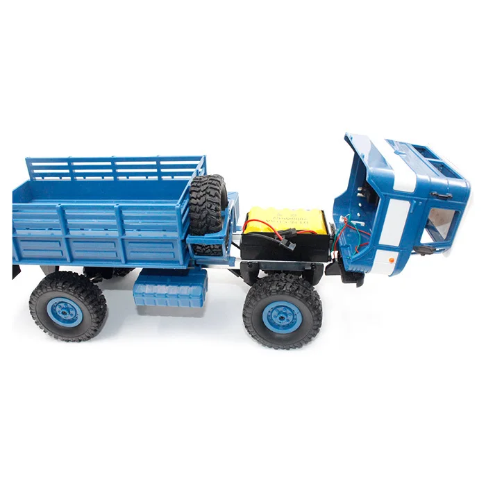 WPL B 24 GAZ 66 DIY 1:16 RC альпинистский военный грузовик Мини 2 4G 4WD внедорожные
