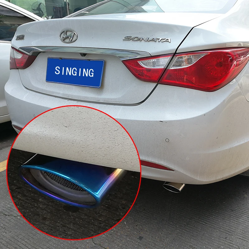 Singing Muffler For 2011 12 13 14 Hyundai Sonata Muffler Exhaust Tip