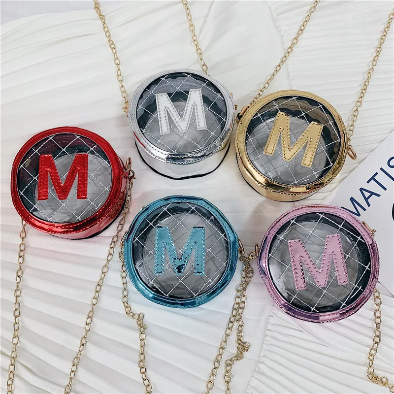 

Korean Children Clutch Purse 2019 Cute Summer Trendy Transparent Messenger Bag for Kids Girls Clear Handbag Baby Shoulder Bags
