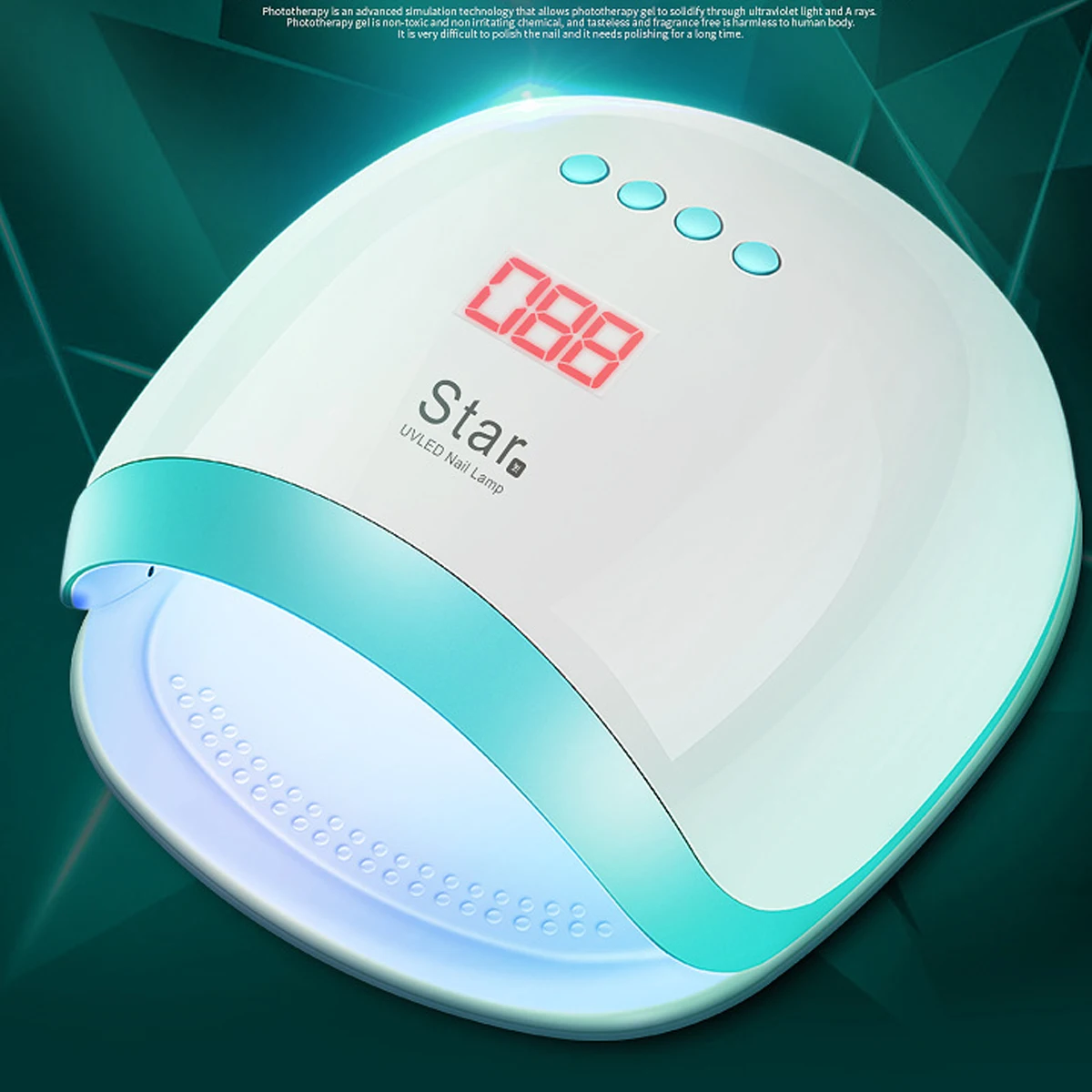 

72W /36W UV Lamp LED Sensing Timer Smart For Manicure Nail Lamp Nail Dryer For All Gels Polish