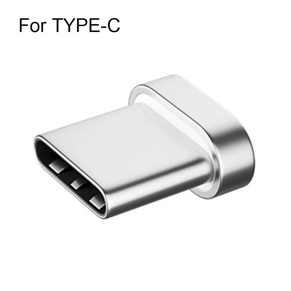 Магнитный кабель для IOS/Android type-C Магнитный зарядный адаптер для телефона Micro usb type-C Магнитный зарядный шнур для android - Цвет: For TYPEC