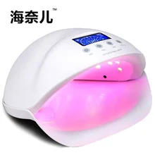 Красота Дизайн ногтей sunuv 50 Вт УФ светодиодный Гели для ногтей лампа Двойной руки отверждения для uv гель Лаки для ногтей Маникюр ЖК-дисплей Сенсор