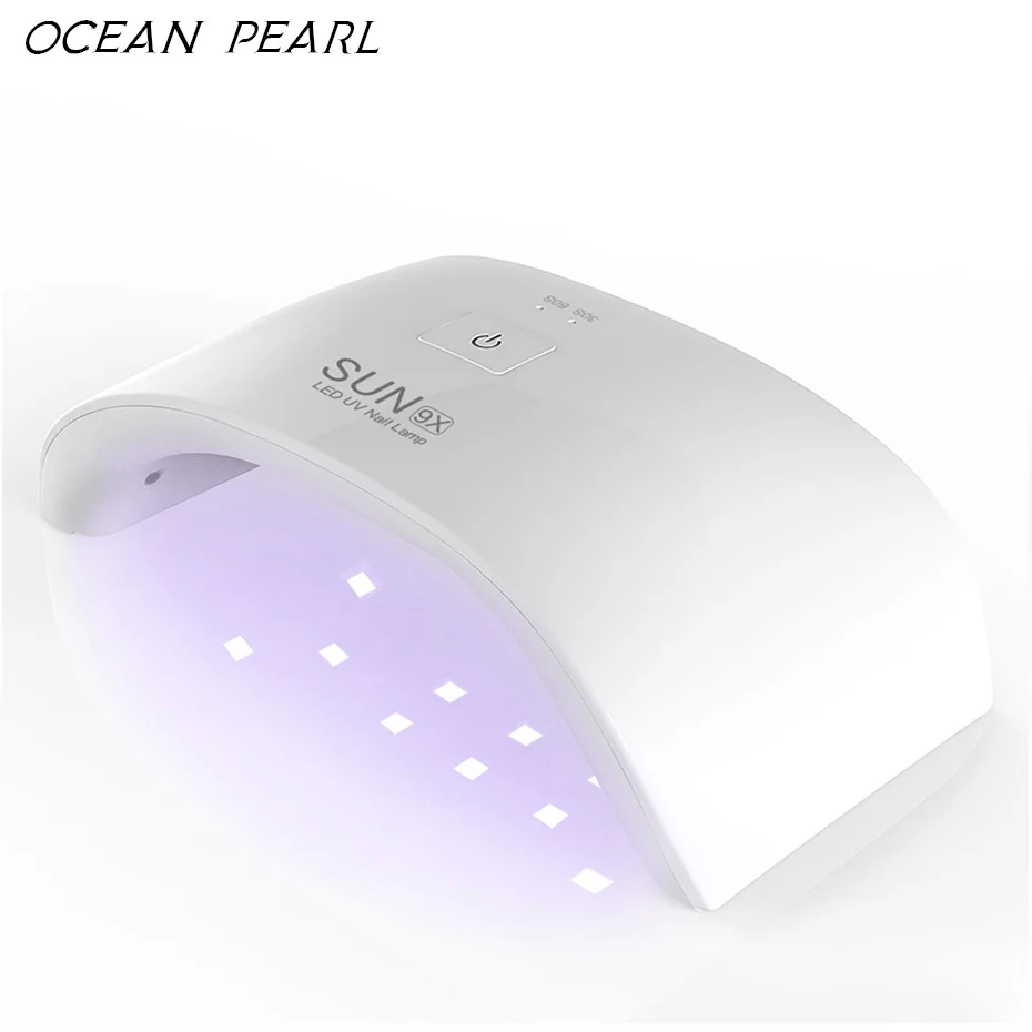 Free shipping OCEAN PEARL 24W UV Light Nail Dryer Led Lamps Nail For