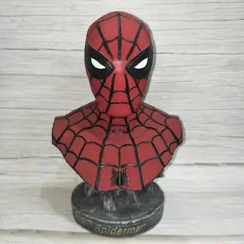 

18CM Marvel Avengers Infinity War Spiderman Figurine Dolls Toys Resin Statue Bust Action Figure Collectible Model Toy Kids Gift