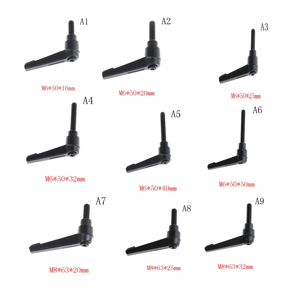 Регулируемая фиксирующая Резьбовая ручка высокого качества M6 M8 M10 зажимной рычаг механизма